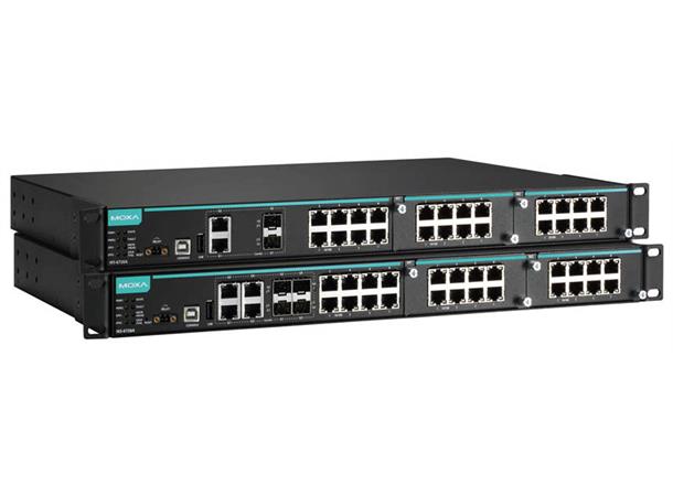 Moxa IKS-6726A-2GTXSFP-48-T Modular managed Ethernet switch 